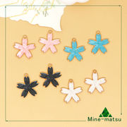 桜 アクセサリーパーツ デコパーツ カン付き ペンダント 上品 DIY素材 ハンドメイド