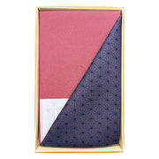 尺三巾一越織両面染紫/ローズ