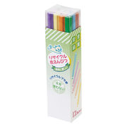 リサイクル色鉛筆12p