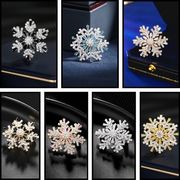 ブローチ、スカーフ、ショール、ボタン、カーディガン、露出防止、キュービックジルコンブローチ06708