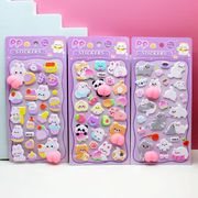 人気新品★DIY手作★立体キャラクターシール★粘着シール★3Dシール★手帳用・創意ステッカー  即納