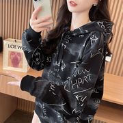 2026年新作 春　韓国風　レディース　ゆったり　パーカー 小柄　カジュアル　大きいサイズ