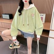 2026年新作　韓国風 春秋 スウェット レディース ゆったり  トップス  パーカー