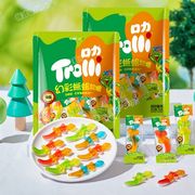 【新品登場！】トローリ Trolli トカゲ グミ フルーツ味 咀嚼音 SNSで話題 人気お菓子 SAMR