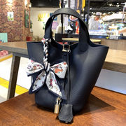 2026新品　トップレザー カゴバッグ 高級本革レディースバッグ 大容量ハンドバッグ バケットバッグ