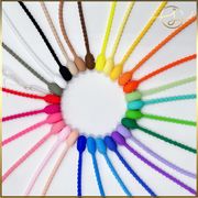 【26色】結束バンド 樹脂留め具 カラフル  DIYパーツ 手芸 ハンドメイド