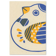 梅屋の縁起物ポストカード【鳩】　M01-PPF-275