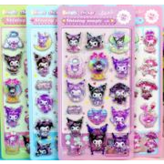 ぷくぷくシール ぷっくりシール 3Dステッカー 立体ステッカー エポキシステッカー　ヌイグルミ