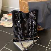 トートバッグ　PU　秋冬　韓国ファッション　デザイン