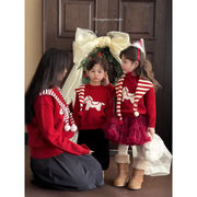 子供服　100~140cm　キッズニットセーター　ショール付き　韓国キッズ服