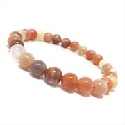 インド産 太陽と月 天然石 サンムーンストーンブレスレット 約7mm 《SION 天然石 パワーストーン》