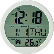 表示が見やすい丸時計 D3818