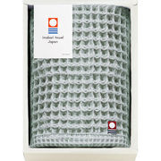 今治 ワッフルソフト ハンドタオル1P IWT88075 GY グレー