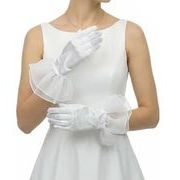 結婚式 花嫁 卸売り手袋 ブライダルグローブ ブライダルドレス手袋 ショート手袋 日焼け止め手袋
