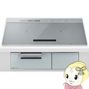 ビルトインIHクッキングヒーター 三菱電機 CROSS+TOPシリーズ 単相200V 3口IH 幅75cm シルバー CS-R10A