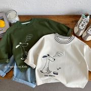 「2026」子供服★トップス★Tシャツ★韓国風子供服★2色80cm～130cm