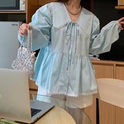 今季マストバイ   気質   おしゃれ  フレンチ  可愛い   スウィート   ブラウス