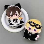 10cm コットンドール用 ねこメイド風 超キュート 着せ替えドール服 人形doll ぬいぐるみ用服