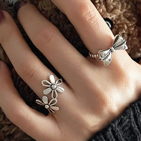 INS大人気 指輪 リング ファッションリング アクセサリー レディース シルバー925 オープンリング 個性