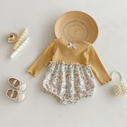 「2026」子供服★ロンパース★長袖★ベビー★韓国風子供服★66cm～100cm