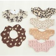 INS人气 ベビー綿よだれかけ  ベビー唾液ナプキン  おしゃれ キッズ よだれかけ 防水 可愛い ベビー向け