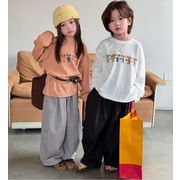 2026 夏新作 トップス 韓国風子供服 子供服 Tシャツ長袖スウェット2色 90cm-150cm