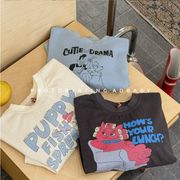 2026  春夏新品 ★ 韓国風子供服★長袖Tシャツ/アンダーシャツ 80-130cm 3色
