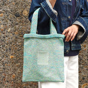 ★SALE★【Nananoel】 joyce joyce MIXラメ入ニット トートバッグ