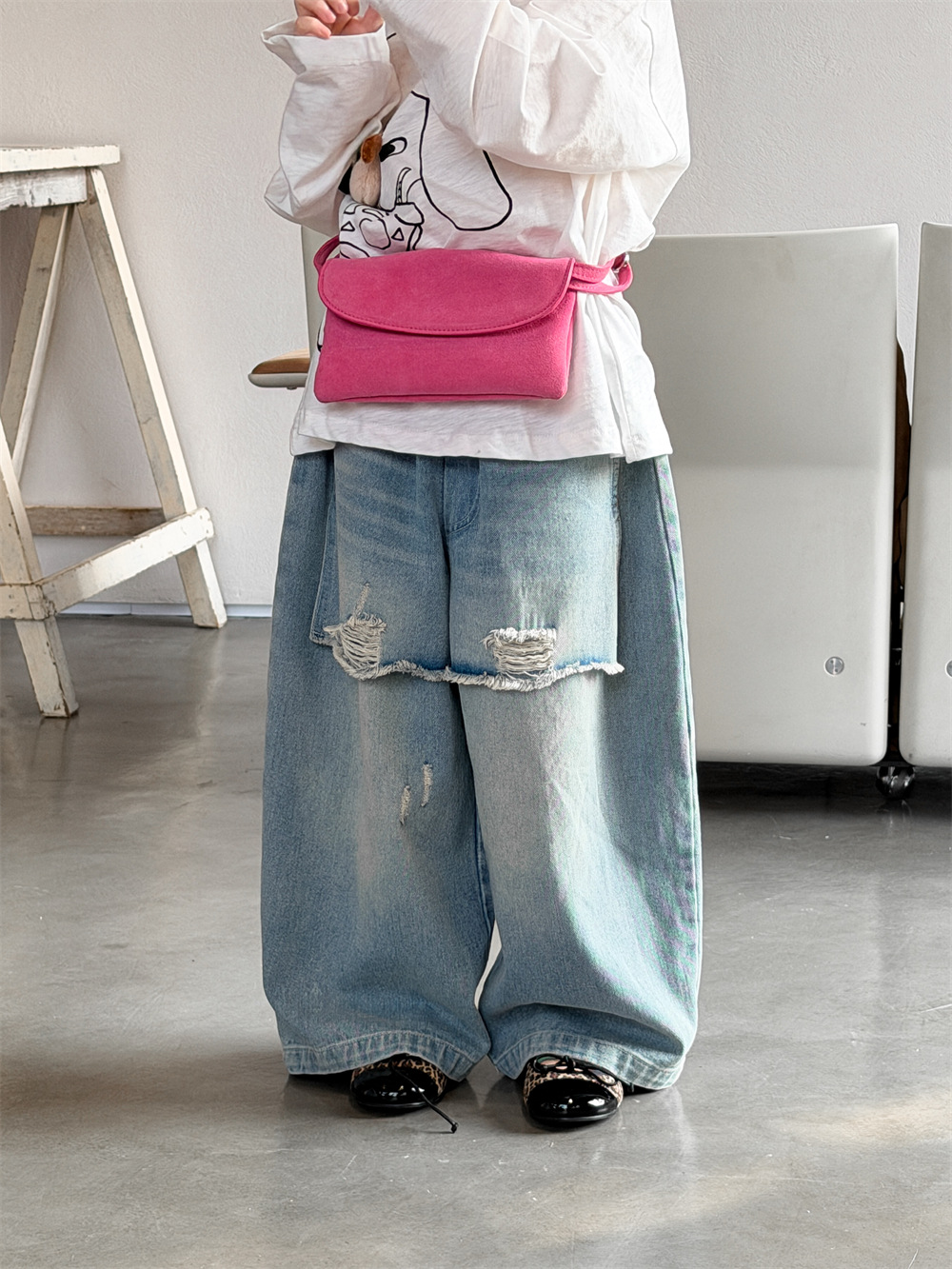 子供服　90~150cm　キッズパンツ　デニムパンツ　韓国キッズ服