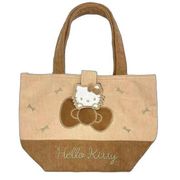 サンリオ ランチトートバッグ コーデュロイ ミニトート ハローキティ【小ロット販売】