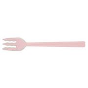 口あたりやさしいフォーク一体型・大　ピンク　KU-12　ピンク/イエロー/ブルー