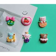 手芸diy用 デコレーション 人気DIYパーツ-デコパーツ クラフト 材料  アクセサリーパーツ 貼り付けパーツ