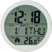 表示が見やすい丸時計 D3818