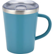 スムゥー 蓋付きマグカップ　３５０ｍＬ ブルー LB-6791