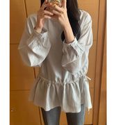 ブラウス　レディース　デザイン　韓国ファッション　INS