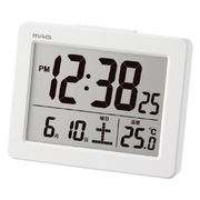 (インテリア)目覚し時計 ブリム　(Tー779 WHーZ)