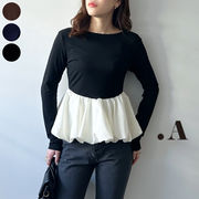 【2026新作予約販売】スムース天竺バルーンプルオーバー