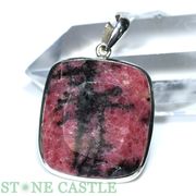 ☆一点物☆【ペンダントトップ】アリゾナ産ロードナイト カット No.02