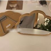 いまだけ 特価 激安セール 雲型木製卓上メイクミラー 2026モデル insクリエイティブデスクアクセサリー