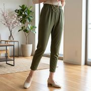 【春物定番】ゆったり伸びて履き心地のいい春夏ルームパンツ