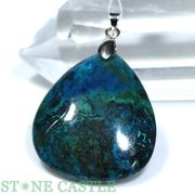 ☆一点物☆【ペンダントトップ】クリソコラ (枠なし) (アメリカ・アリゾナ州産) No.29