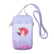 リトルマーメイド スマホ ショルダーポーチ アリエル パープル【小ロット販売】