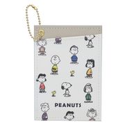 パスケース スヌーピー 両面パスケース フレンド 柄【小ロット販売】