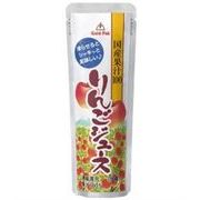 【ゴールドパック】国産果汁100　国産りんごジュース　80g