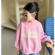 2026春新作 韓国風子供服 キッズ服 ベビー服  女の子 トップス トレーナー 100~150CM 2色