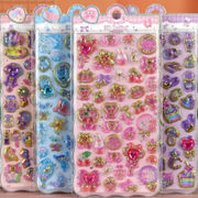 3Dシール 貼り付け  手芸DIY 手帳シール ステッカー  装飾シール 精美 ク   立体シール