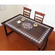 花柄透明テーブルマット 小 中 大 円形