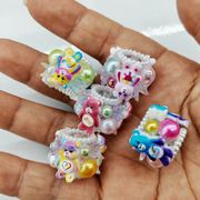 ビーズパーツ デコパーツDIY  デコ素材 手芸材料 チェーンパーツ