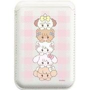 Lil ala mode MagSafe対応 カードウォレットホワイト LAM-13WH