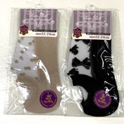 【お買得限定品☆足元涼しげ♪】婦人　綿混　シースルー　カバーソックス